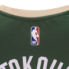 Camiseta Regata Nike NBA Milwaukee Bucks Giannis - Unissex - Foto 7