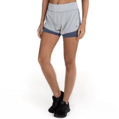Shorts Feminino Oxer Duplo com Bolso - Foto 4
