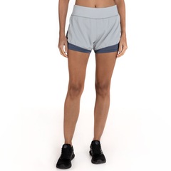 Shorts Feminino Oxer Duplo com Bolso - Foto 2