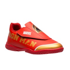 Chuteira Futsal Marvel Iron Man Velcro IC - Infantil - Foto 2