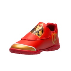 Chuteira Futsal Marvel Iron Man Velcro IC - Infantil - Foto 4