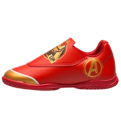 Chuteira Futsal Marvel Iron Man Velcro IC - Infantil - Foto 5