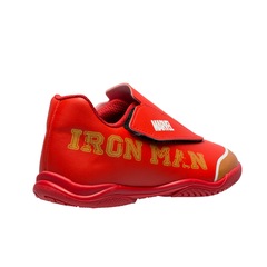 Chuteira Futsal Marvel Iron Man Velcro IC - Infantil - Foto 8