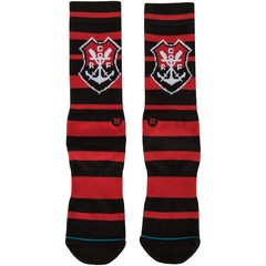 Meia Cano Alto do Flamengo Stance Stripe - Adulto - Foto 4