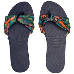 Chinelo Havaianas You Saint Tropez FC - Feminino - Foto 1