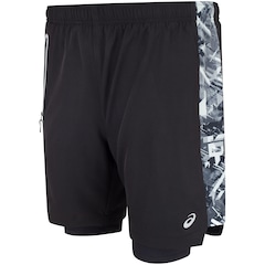 Bermuda Masculina 2 In 1 Tokyo Asics - Foto 3