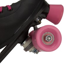 Patins 4 Rodas Retrô Oxer Dark Pink - Foto 4