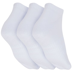 Kit de Meias Sapatilha adidas Cush Low com 3 Pares - 38 a 40 - Feminino - Foto 2