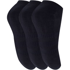 Kit de Meias Sapatilha adidas Cush Low com 3 Pares - 38 a 40 - Feminino - Foto 2