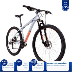 Mountain Bike Caloi 29 - Aro 29 - Câmbio Traseiro Shimano - Freio Hidráulico Logan - Foto 3