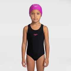 Maiô para Natação Speedo Maillot Vital III - Infantil - Foto 1