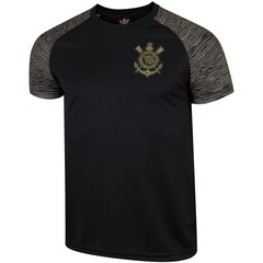 Camiseta do Corinthians Raglan Sublime - Masculina - Foto 3