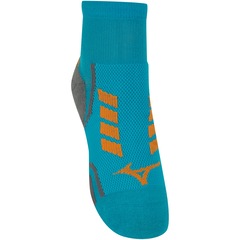 Meia Cano Curto Mizuno Running DryLite Race Mid II - 38 a 40 - Adulto - Foto 3