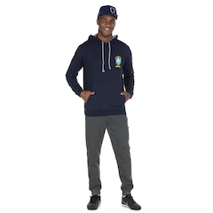 Blusa do Brasil Moletom CBF com Capuz - Masculina - Foto 5