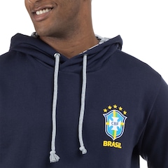 Blusa do Brasil Moletom CBF com Capuz - Masculina - Foto 6