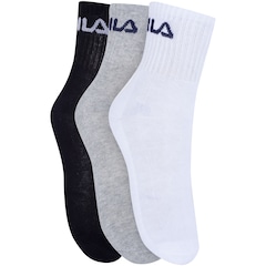 Kit de Meias Cano Médio Fila Tripack com 3 Pares - 34 a 38 - Adulto - Foto 3