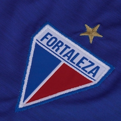 Kit de Uniforme de Futebol Infantil do Fortaleza I 21 com Camisa e Calção Leão - Foto 14