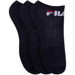 Kit de Meias Invisível Fila Tripack com 3 Pares - 34 a 38 - Adulto - Foto 3