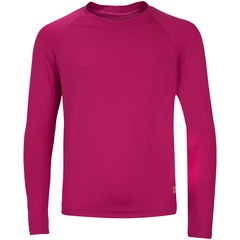 Conjunto Camiseta Manga Longa com Proteção Solar UV e Calcinha Oxer Liso - Feminino - Foto 1