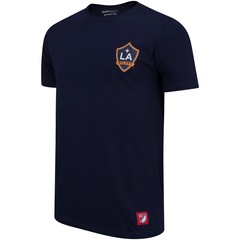 Camiseta Mitchell & Ness Los Angeles Galaxy MLS Team Logo - Masculina - Foto 3