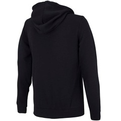 Jaqueta de Moletom adidas com Capuz Logo Linear - Feminina - Foto 4