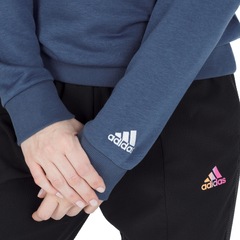Blusão de  Moletom adidas Essentials Logo - feminina - Foto 2