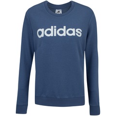 Blusão de  Moletom adidas Essentials Logo - feminina - Foto 1