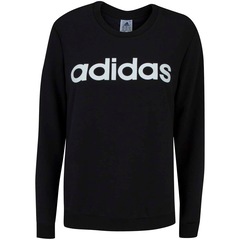 Blusão de  Moletom adidas Essentials Logo - feminina - Foto 1