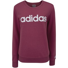 Blusão de  Moletom adidas Essentials Logo - feminina - Foto 1