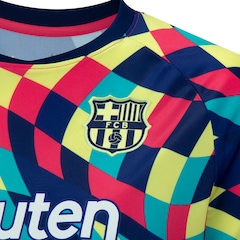 Camisa Pré-Jogo Barcelona 20/21 Nike - Feminina - Foto 5