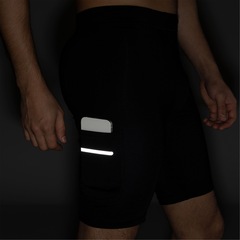 Bermuda de Compressão Masculina ASICS com Proteção Solar UV ASIM219 - Foto 7