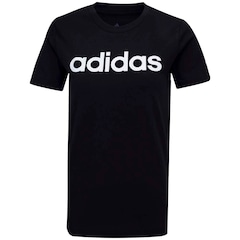 Camiseta adidas Logo Linear - Feminina - Foto 1