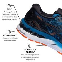 Tênis Asics Gel Nimbus 23 - Masculino - Foto 6