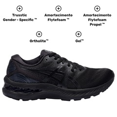 Tênis Asics Gel-Nimbus 23 - Feminino - Foto 4