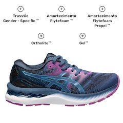 Tênis Asics Gel-Nimbus 23 - Feminino - Foto 11