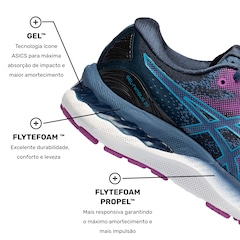 Tênis Asics Gel-Nimbus 23 - Feminino - Foto 13