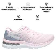 Tênis Asics Gel-Nimbus 23 - Feminino - Foto 11