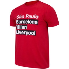 Camiseta do São Paulo Tri Mundial Manto Fc - Masculina - Foto 3