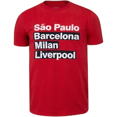 Camiseta do São Paulo Tri Mundial Manto Fc - Masculina - Foto 1
