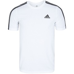 Camiseta adidas Essentials 3 Listras - Masculina - Foto 1