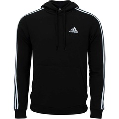 Blusão de Moletom com Capuz adidas 3S Logo - Masculino - Foto 1
