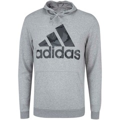Blusão de Moletom adidas Masculino com Capuz Camuflado - Foto 2
