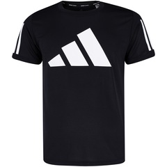 Camiseta adidas Manga Curta Freelift 3 Bar - Masculina - Foto 5