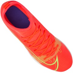 Chuteira Society Infantil Nike Superfly 8 Club TF - Foto 9