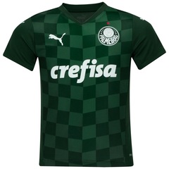 Kit de Uniforme de Futebol do Palmeiras 2021 Puma - Infantil - Foto 2