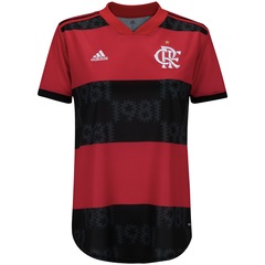 Camisa do Flamengo I 2021 adidas - Feminina - Foto 1