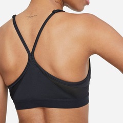 Top Fitness com Bojo Nike Baixa Sustentação Dri-Fit Indy Bra Vneck Adulto - Foto 4