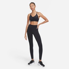 Top Fitness com Bojo Nike Baixa Sustentação Dri-Fit Indy Bra Vneck Adulto - Foto 5