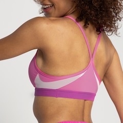 Top Fitness com Bojo Nike Baixa Sustentação Dri-Fit Indy Bra Vneck Adulto - Foto 5