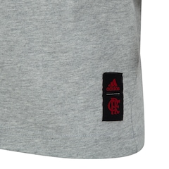 Camiseta do Flamengo adidas Manga Curta Graphic 21 - Masculina - Foto 3